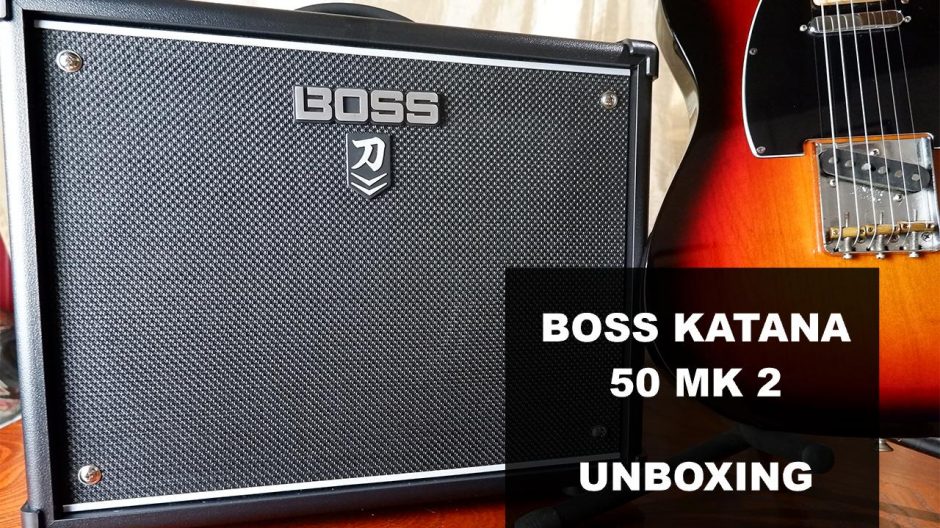 BOSS KATANA 50 MK 2 unboxing video thumbnail