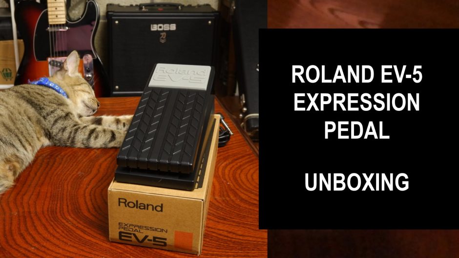 Roland EV-5 Expression pedal unboxing video thumbnail