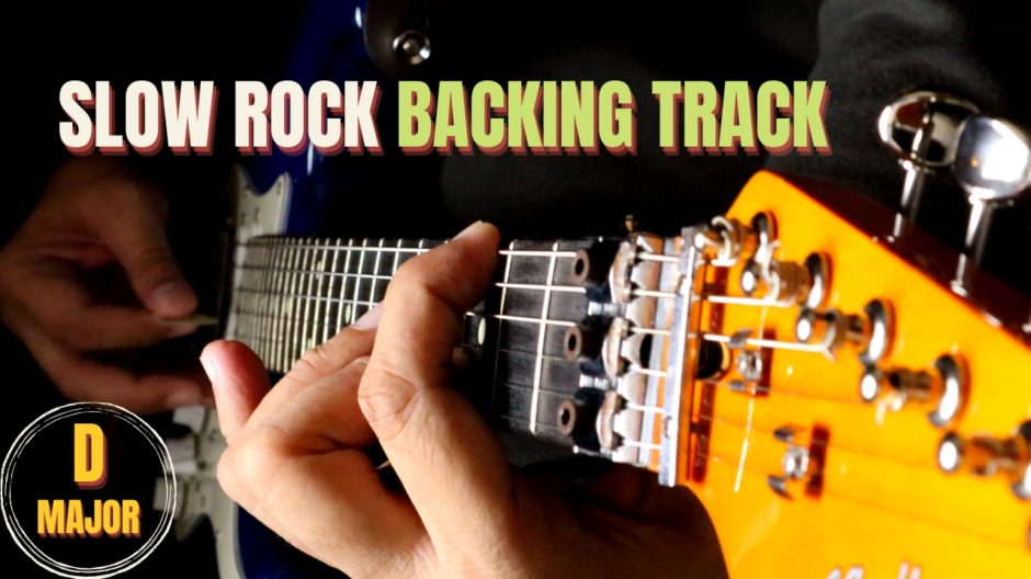 Slow Rock Backing Track in D - Jam Tayo Ep. 2 - thumbnail